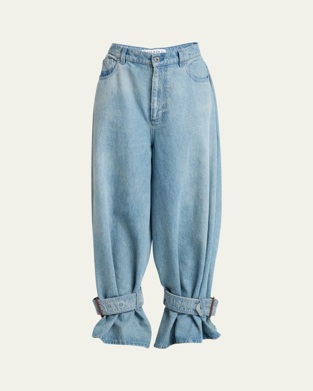Buckled Cuff Jeans